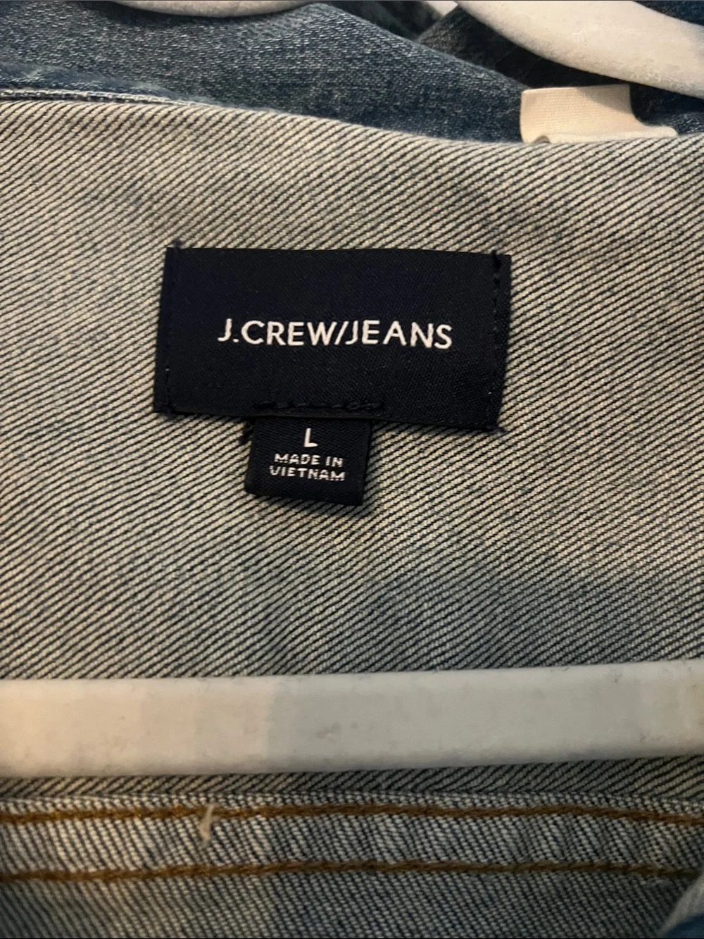 J. Crew Mid-Wash Blue Denim Jacket